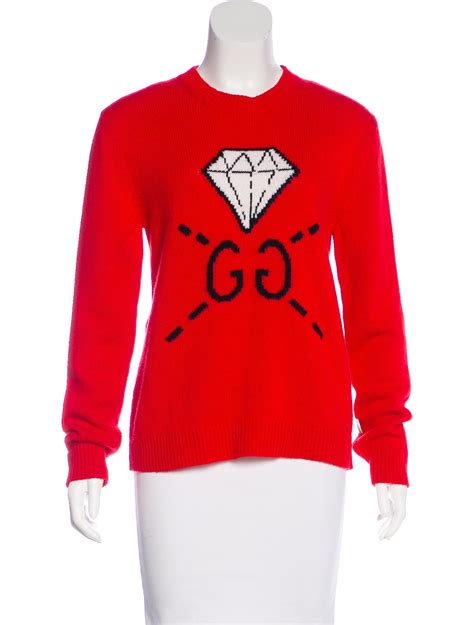 gucci gg diamond sweater|gucci sweater vintage.